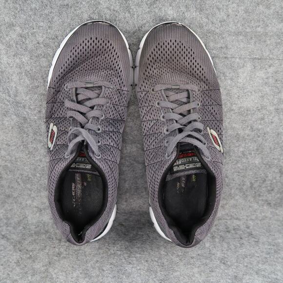 Skechers Shoes Mens 11.5 Sneaker Trainer Relaxed Fit Memory Foam Comfort Casual - Picture 8 of 15